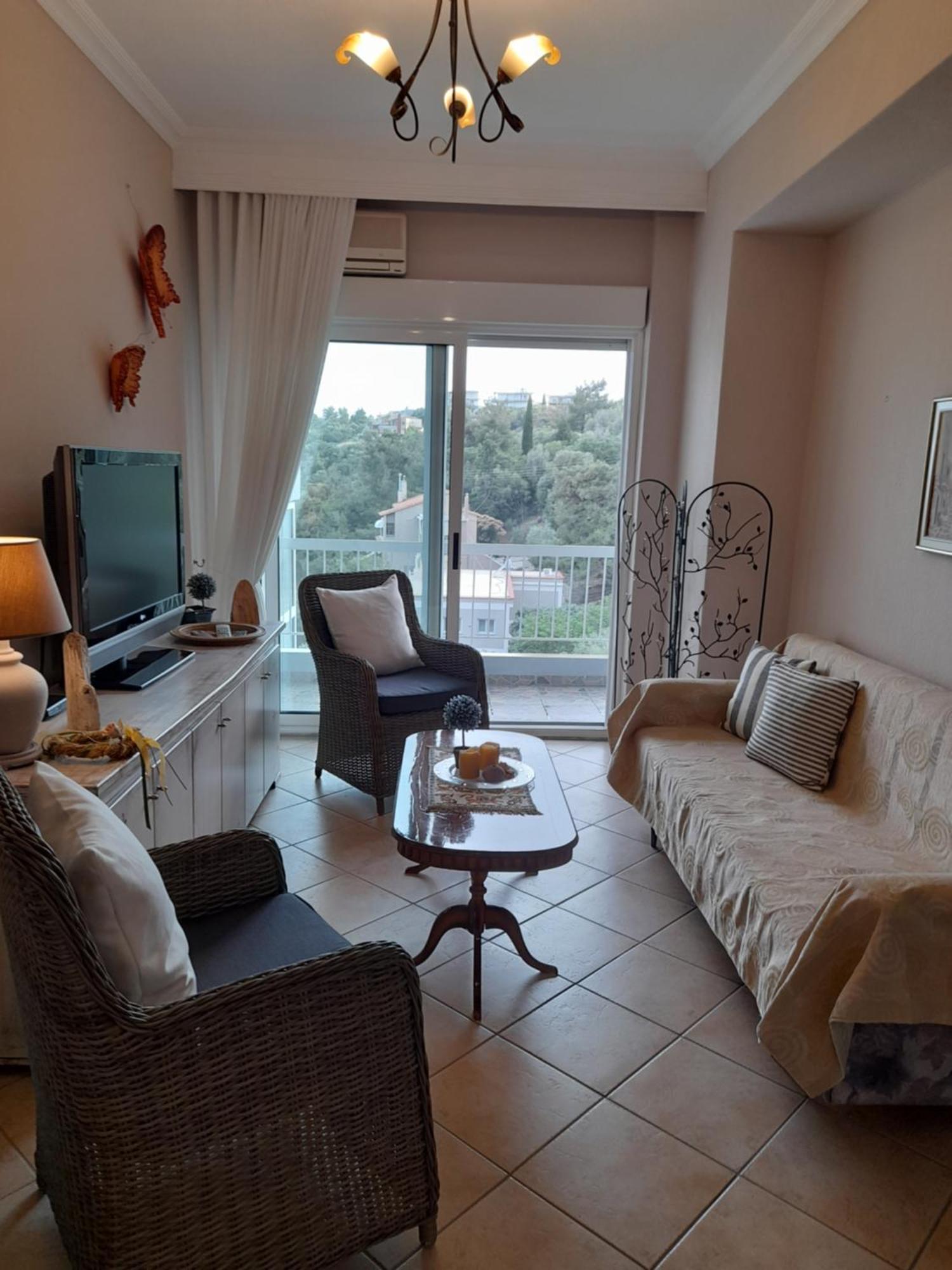 Balcony By The Sea Apartment ปาเลออน ซิฟลิคิออน ภายนอก รูปภาพ